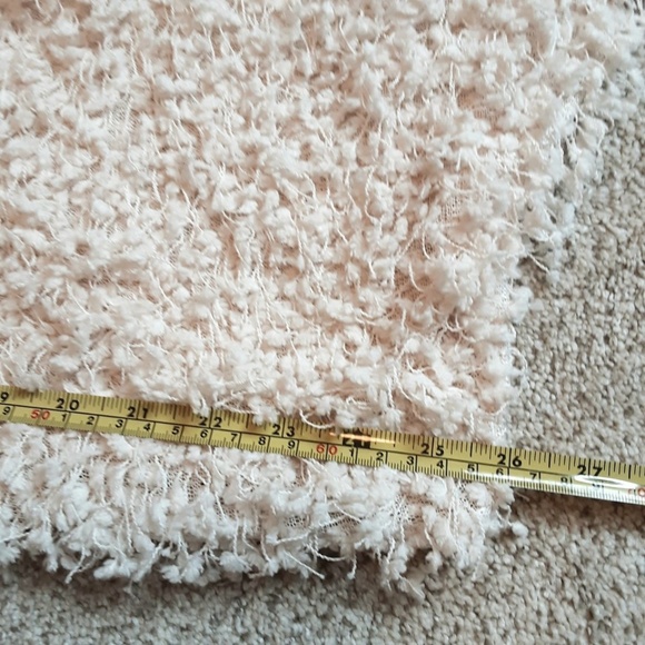 NWT Paisley Vine Beige Fringe Pullover Tunic Sweater Batwing Sleeve One Size - Picture 10 of 13